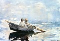 Rowboat Realismus Marinemaler Winslow Homer